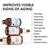 Face Serum Set – Vitamin C, Retinol, Hyaluronic Acid for Hydration & Anti-Aging