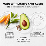 Eclat Skincare Face Serum Set – Vitamin C & Retinol Serum