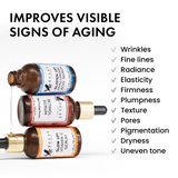 Face Serum Set – Vitamin C, Retinol, Hyaluronic Acid for Hydration & Anti-Aging