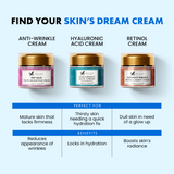 Hyaluronic Acid Moisturizer – Anti Aging Face Cream with Vitamin C